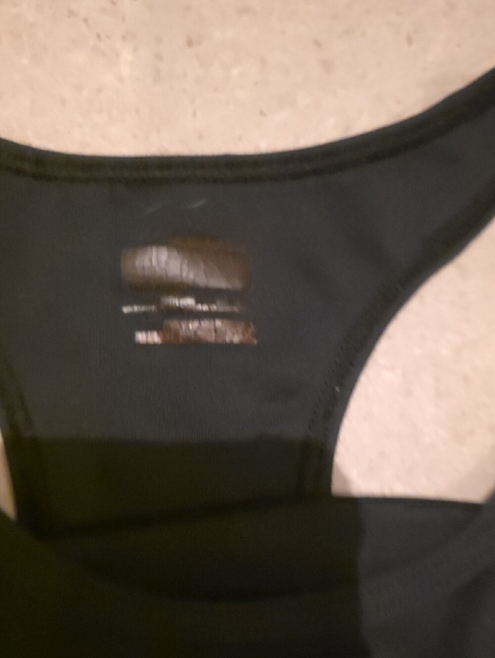 Nike Black Racerback Performance Tank - Picture 4 of 4